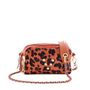 Sac Make-Me Up small Pony Léopard Marrakech Virginie Darling