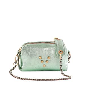 Sac Make-Me Up small Vert Irisé Marrakech Virginie Darling