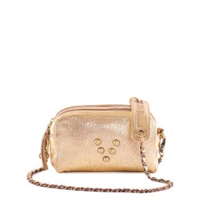 Sac New Make-me Up Small Couleur Or Virginie Darling