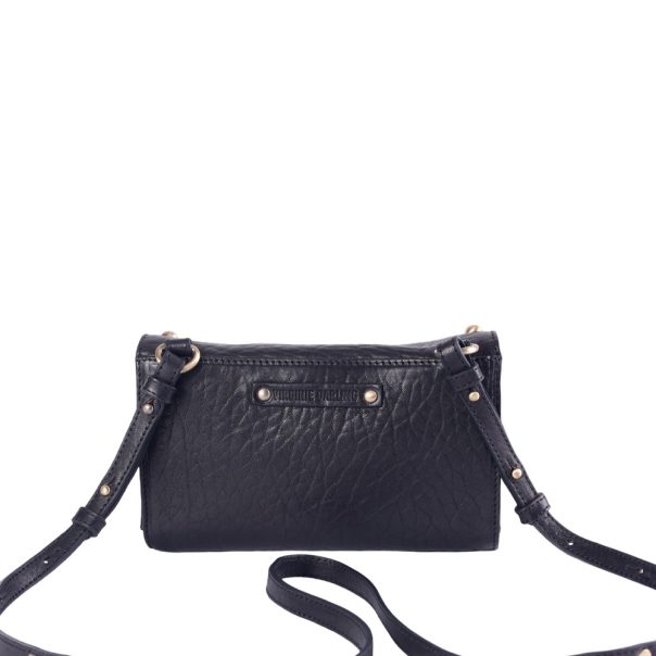 Sac en cuir Rock Wallet Virginie Darling