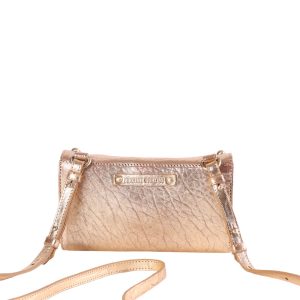 Sac en cuir Rock Wallet Or Virginie Darling