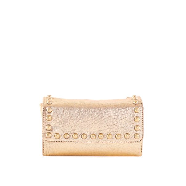 Sac New Rock Wallet Couleur Or Virginie Darling