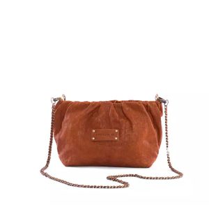 Sac Pouch Regina Couleur Cognac Vintage Virginie Darling