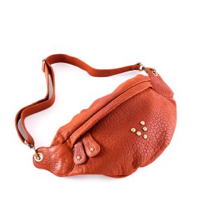 Sac Wild Belt Maxi cognac Virginie Darling Marrakech