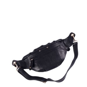 Sac en cuir Wild Belt Rock Noir Virginie Darling