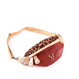 Sac Wild Belt Pony Léopard Virginie Darling Marrakech