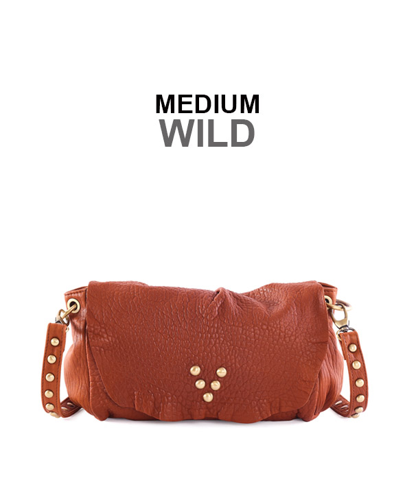 Sac en cuir Medium Wild Virginie Darling Marrakech