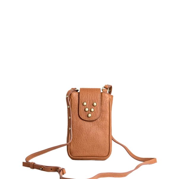 Sac en cuir Micro Chacha Pony Leo Honey Virginie Darling Marrakech