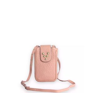 Sac en cuir Micro Chacha Nude Virginie Darling Marrakech