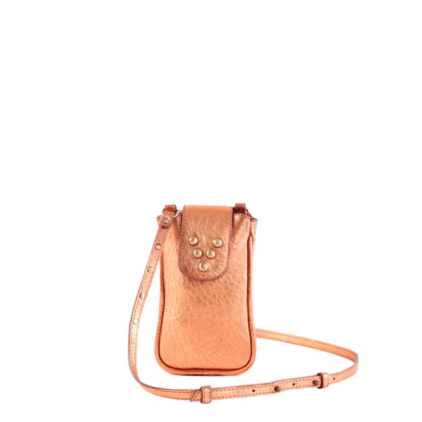 Sac en cuir Micro Chacha sunrise irisé Virginie Darling Marrakech