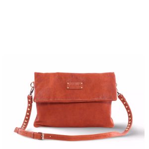 Sac Cluth Elena Maxi Cognac Vintage Virginie Darling Marrakech