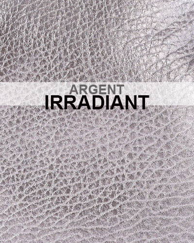 Cuir Couleur Argent Irradiant Virginie Darling