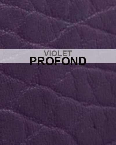Cuir Couleur Violet Profond Virginie Darling