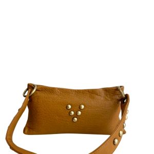 Sac mini Shoulder Moutarde Virginie Darling Marrakech