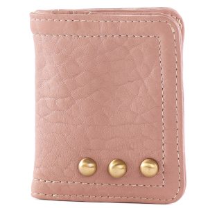 Micro Portefeuille Nude en cuir Virginie Darling