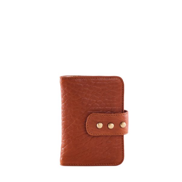 Mini Portefeuille Rock Cognac Virginie Darling Marrakech