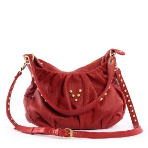 Sac cuir Regina Moon Rouge passion Virginie Darling Marrakech