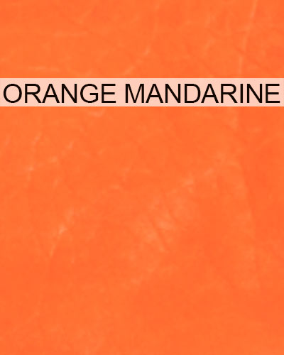 Cuir Orange Mandarine Sacs Virginie Darling Marrakech