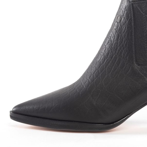 Boots Darling Croco Noir Virginie Darling Marrakech