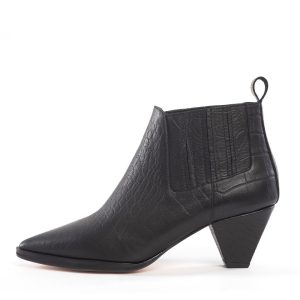 Boots Darling Croco Noir Virginie Darling Marrakech