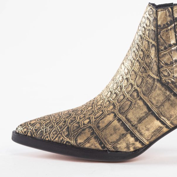Boots Darling Croco Or Virginie Darling Marrakech