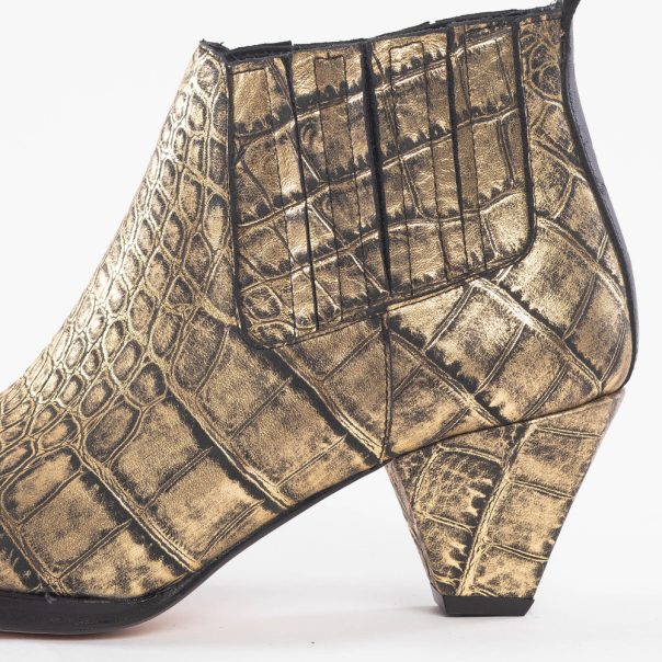 Boots Darling Croco Or Virginie Darling Marrakech