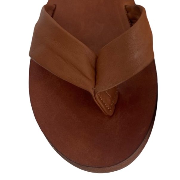 Sandale Zip Lola Cognac Virginie Darling Marrakech