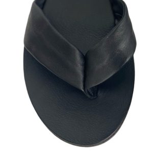 Sandale Zip Lola Noire Virginie Darling Marrakech