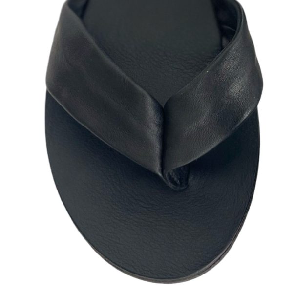 Sandale Zip Lola Noire Virginie Darling Marrakech