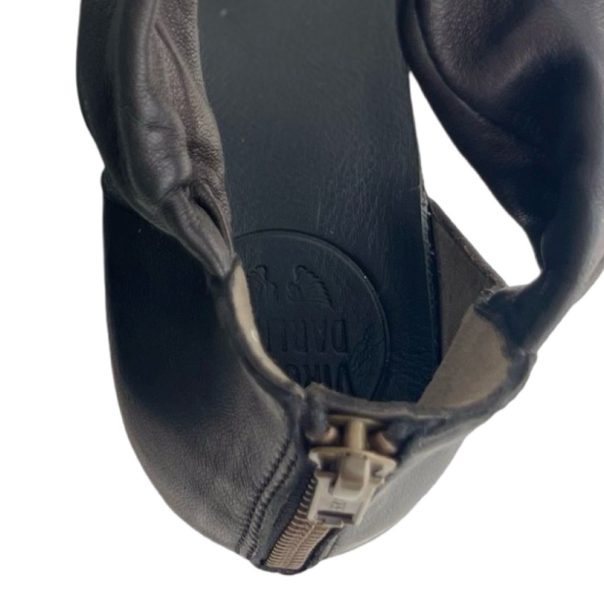 Sandale Zip Lola Noire Virginie Darling Marrakech