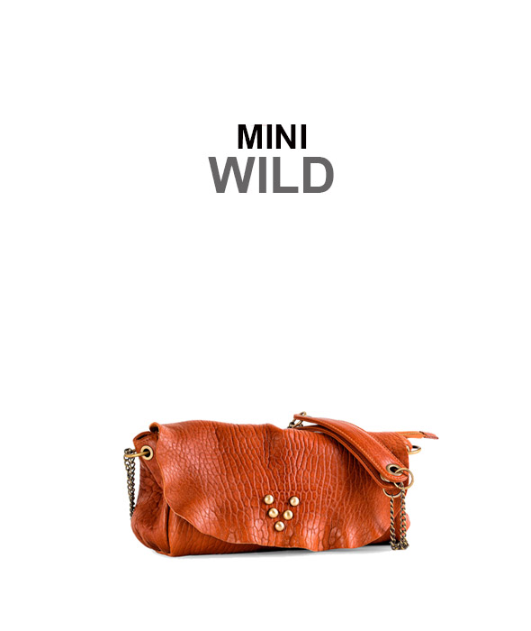 Sac en cuir Mini Wild Virginie Darling Marrakech