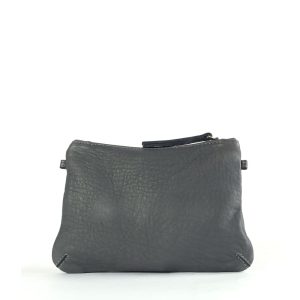 Pochette en cuir Grey Marrakech Virginie Darling