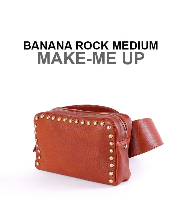 Sac en cuir Banana Rock Medium Virginie Darling Marrakech