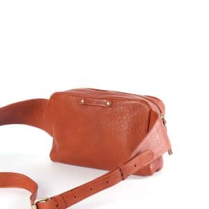 Sac Banana Rock Medium Cognac Virginie Darling Marrakech