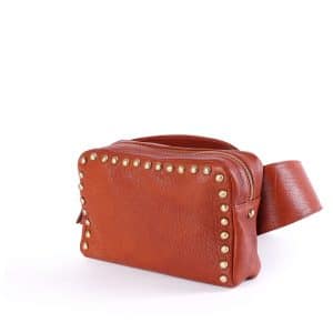 Sac Banana Rock Medium Cognac Virginie Darling Marrakech