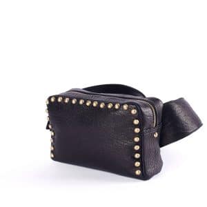 Sac Banana Rock Medium Noir Virginie Darling Marrakech