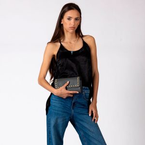 Sac Rock Purse en cuir Grey Marrakech Virginie Darling