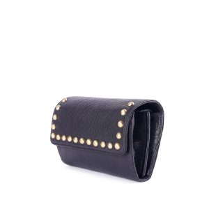 Sac Rock Purse en cuir noir Marrakech Virginie Darling
