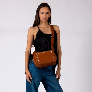 Sac Soft Bag Small Cognac Virginie Darling Marrakech