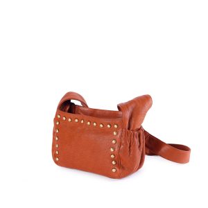 Sac Soft Bag Small Cognac Virginie Darling Marrakech