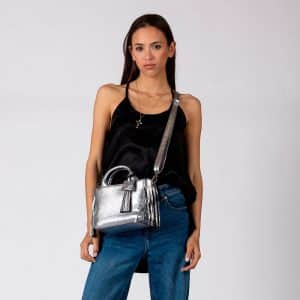 Sac Baby Darling Small Argent - Virginie Darling