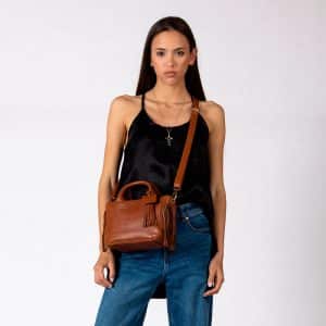 Sac Baby Darling Small Cognac - Virginie Darling