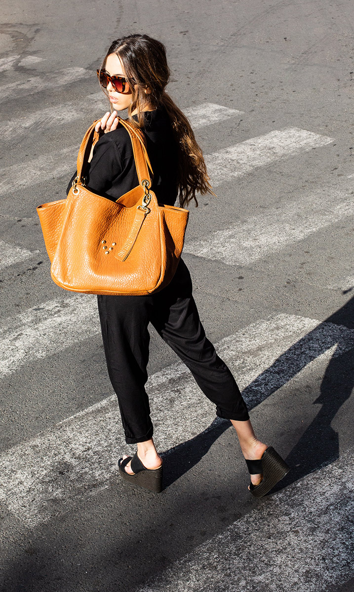 Sac Cabas Cuir Virginie Darling