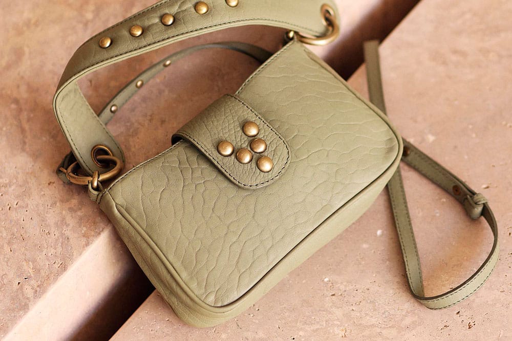 Sac en cuir Bonnie Virginie Darling