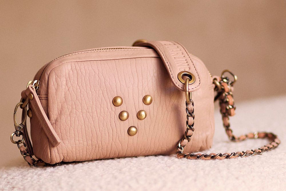Sac en cuir Make-me Up Virginie Darling