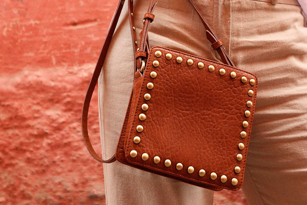 Sac en cuir Rock Box Virginie Darling