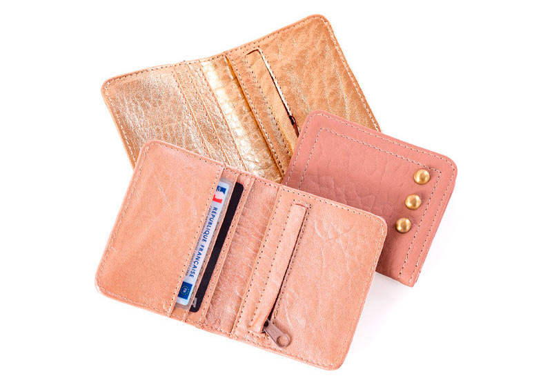 Micro Portefeuille Petite maroquinerie Virginie Darling Micro Portefeuille Petite maroquinerie Virginie Darling